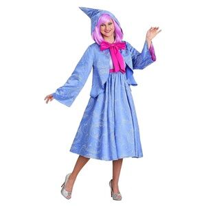 Cinderella Fairy Godmother Halloween Cosplay Theater Costume, Women's Large
